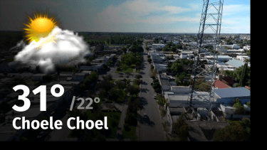Clima de hoy, sábado 6 de enero de 2024, para la ciudad de Choele Choel