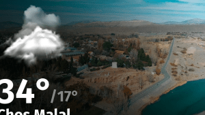 Clima de hoy, jueves 4 de enero de 2024, para la ciudad de Chos Malal