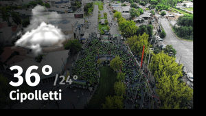 Clima de hoy, miércoles 3 de enero de 2024, para la ciudad de Cipolletti
