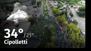 Clima de hoy, jueves 4 de enero de 2024, para la ciudad de Cipolletti