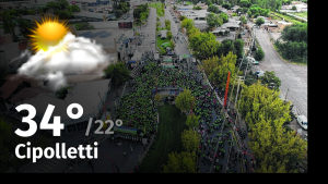 Clima de hoy, viernes 5 de enero de 2024, para la ciudad de Cipolletti