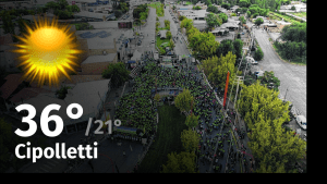 Clima de hoy, sábado 20 de enero de 2024, para la ciudad de Cipolletti