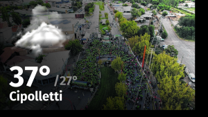 Clima de hoy, sábado 27 de enero de 2024, para la ciudad de Cipolletti