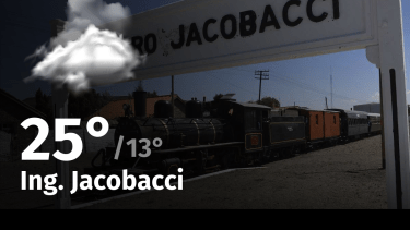 Clima de hoy, sábado 6 de enero de 2024, para la ciudad de Ing. Jacobacci