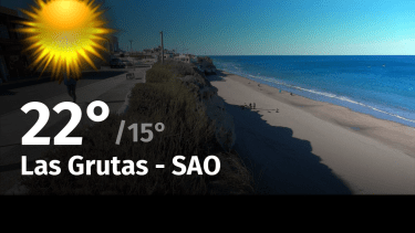 Clima de hoy, jueves 11 de enero de 2024, para la ciudad de Las Grutas – SAO