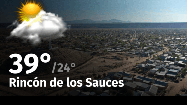Clima de hoy, martes 23 de enero de 2024, para la ciudad de Rincón de los Sauces