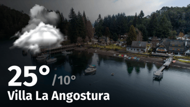 Clima de hoy, miércoles 3 de enero de 2024, para la ciudad de Villa La Angostura