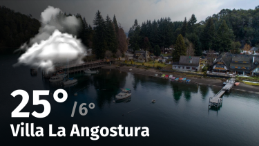 Clima de hoy, martes 16 de enero de 2024, para la ciudad de Villa La Angostura