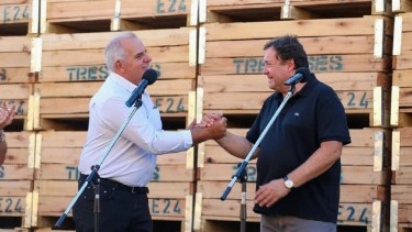 Alberto Weretilneck sufrió una obstrucción parcial de una arteria coronaria. Foto Gobierno de Río Negro. 