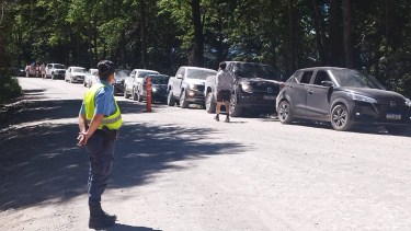 El estacionamiento tiene una capacidad de 130 vehiculos y 650 personas. Foto: ParqueLanin
