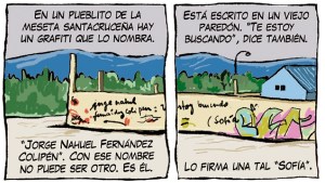 «Sofía te busca», la nueva tira de Chelo Candia en el Voy