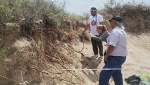Cómo fue el hallazgo de restos óseos humanos en Playas Doradas