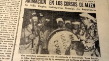 Imagen de ¡Llegó la jarana!: así se vivía el carnaval hace más de 50 años en Allen