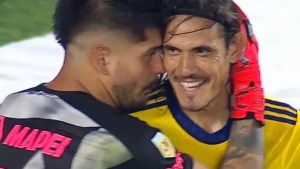 Video | El arquero de Lanús reveló qué le dijo a Cavani después que erró el gol en la derrota de Boca