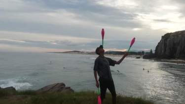 Emiliano Ojeda tiene 31 años y es de Bariloche. Foto: gentileza