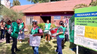 Desde ATE denunciaron la situación en Ruca Quimei. Foto: Gentileza.