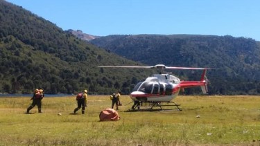 Solo un foco continúa activo en el parque nacional Lanín. 
