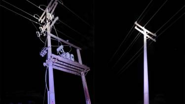 El robo ocurrió durante la noche de este lunes sobre la Ruta 22. Foto: Inforo.