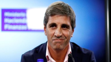 El ministro se mostró conforme con los datos económicos. 