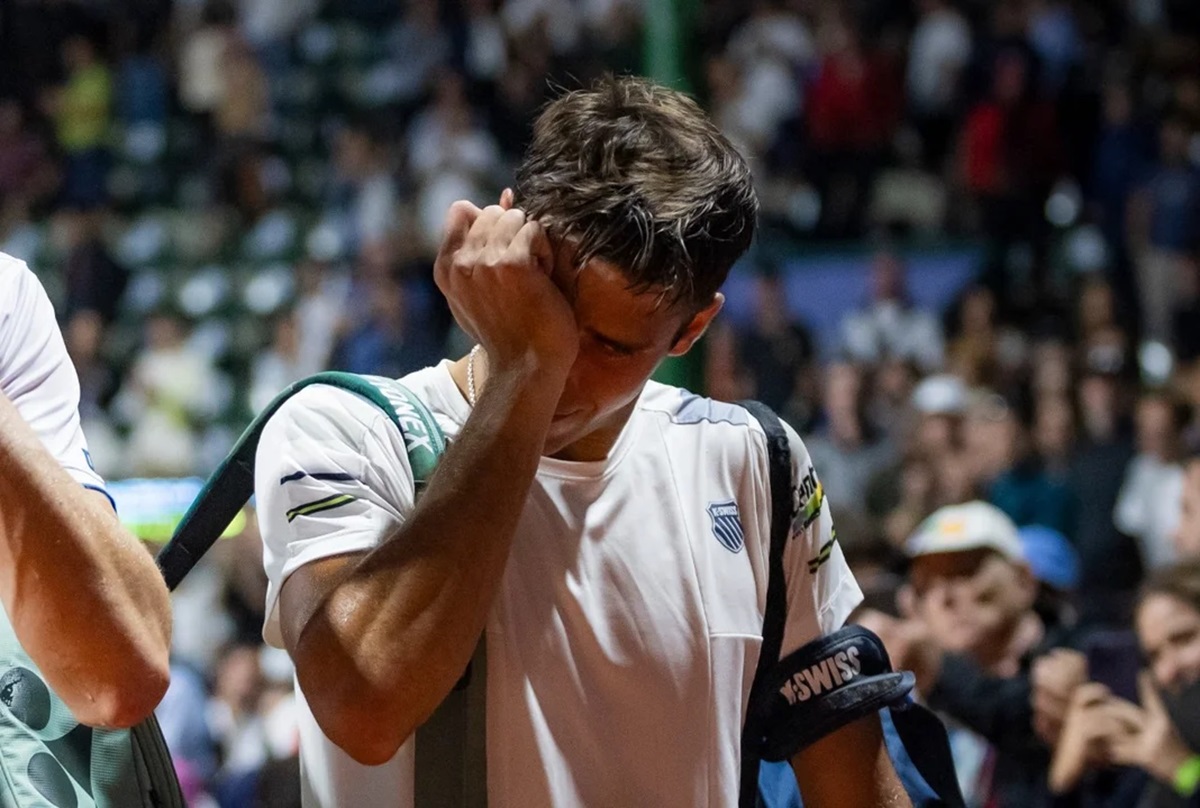 Tomás Etcheverry se mostró angustiado tras abandonar el Argentina Open por una lesión 