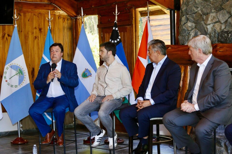 El gobernador de Chubut, Ignacio Torres, recibió el apoyo de casi la totalidad de los mandatarios del país. Foto archivo. 