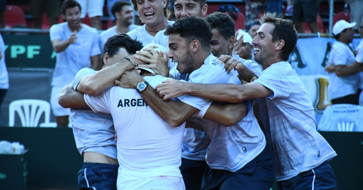 De la mano de Sebastián Báez, Argentina clasificó a las finales de la Copa Davis thumbnail