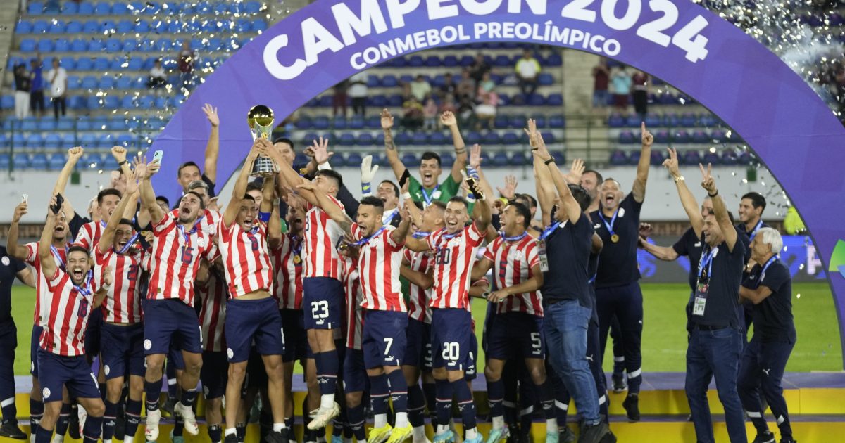 Paraguay venció a Venezuela y se consagró campeón del Preolímpico Sub 23 thumbnail