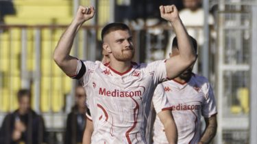 Lucas Beltrán marcó su segundo gol consecutivo en la Serie A. (Marco Bucco/LaPresse via AP)