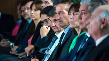 Los ministros Jorge Tobares (Gobierno) y Guillermo Koenig (Economía). Foto: Cecilia Maletti.