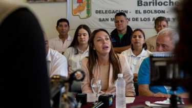La secretaria de Trabajo de Río Negro, Martha Avilés, se compromtió a tomar el tema de recategorización de trabajadores de cervecerías de Bariloche. Foto: Marcelo Martinez