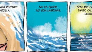 «Tanto calor», la tira de Viajeros también se derrite en la Patagonia