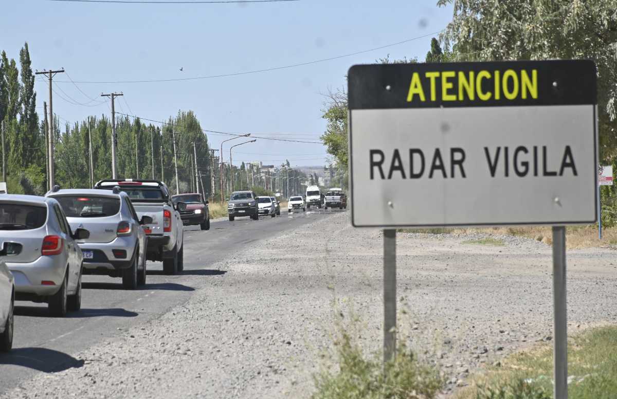 Radares en la ruta en Río Negro. Todo lo que tenés que saber. Foto Florencia Salto. 