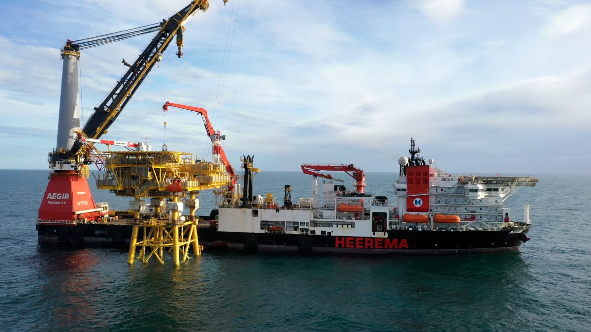 La plataforma del proyecto offshore Fénix ya está completada y la producción comenzará antes de fin de año. (Fotos: Gentileza)
