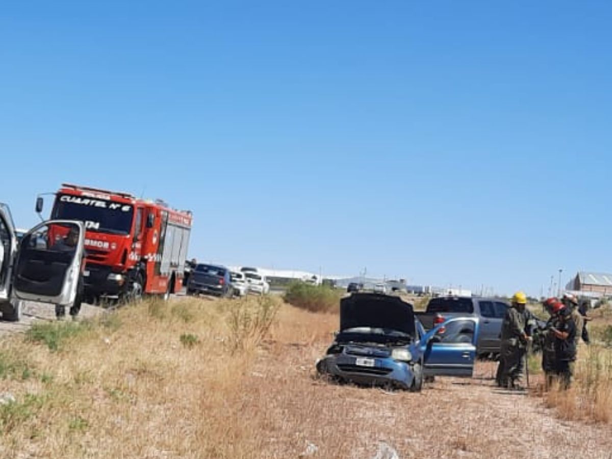 El accidente ocurrió sobre la actual traza de la Ruta 22, más conocida como Autovía Norte
(Foto: gentileza Jorge Iturra)