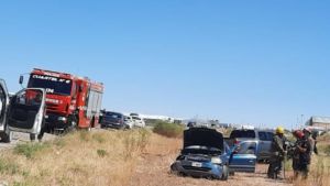 Un muerto y un herido por un choque en la Autovía Norte, en Neuquén