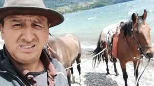 Incendio en Los Alerces: rescató a sus caballos y su video conmovió a todos