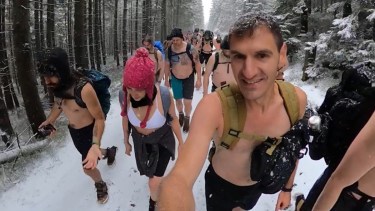 Federico Gerlero es instructor del Método Wim Hof en Patagonia. Está en las redes como @fedegerle.