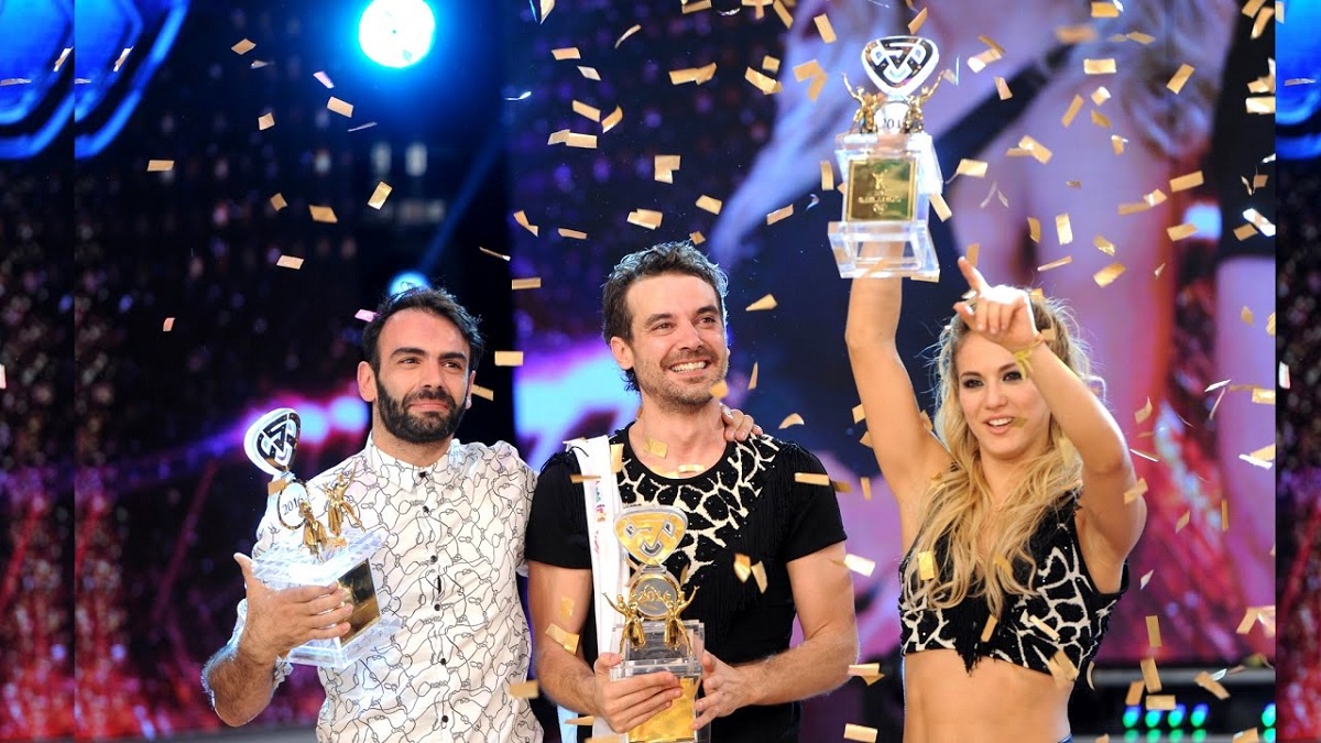 Flor Vigna y Pedro Alfonso se consagraron campeones del "Bailando" en 2016.-