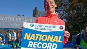 Florencia Borelli hizo historia en el maratón de Sevilla y clasificó a los Juegos Olímpicos de París