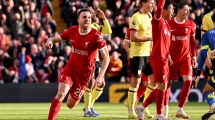 Imagen de El Liverpool de Mac Allister le ganó a Burnley y es líder de la Premier League