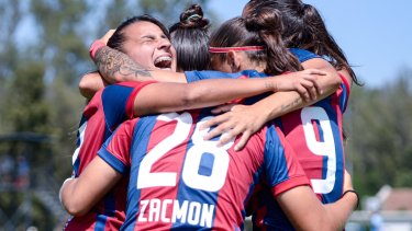 San Lorenzo venció 1-0 a UAI Urquiza en cuartos de final de la Copa Federal Femenina.