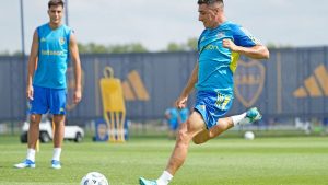 Diego Martínez y el misterio del equipo titular en Boca para jugar el Superclásico