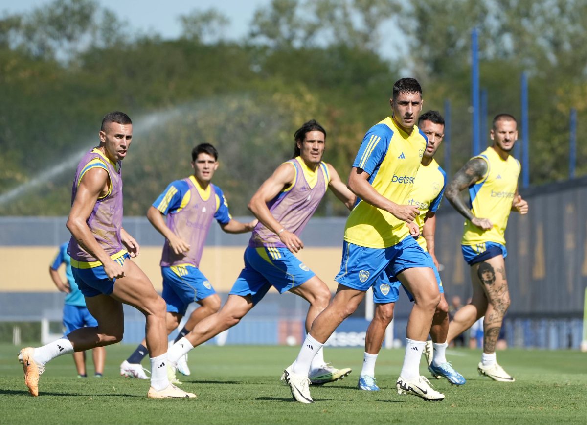 Boca llega al Superclásico con varios jugadores al límite en lo físico. (Foto: @BocaJrsOficial)