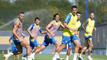 Boca llega al Superclásico con varios jugadores al límite en lo físico. (Foto: @BocaJrsOficial)