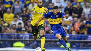 Boca empató con Defensa y Justicia en su regreso a La Bombonera