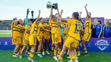 Con Miriam Mayorga, Boca es campeón de la Copa Federal Femenina
