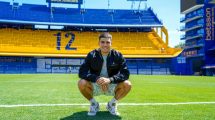 Imagen de Alcaraz fue a ver a Boca antes de su debut en el Argentina Open y cantó a la par de la hinchada