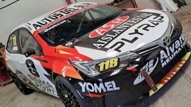 Antonino García estrenará auto en Trelew en la Clase 3 del TN.