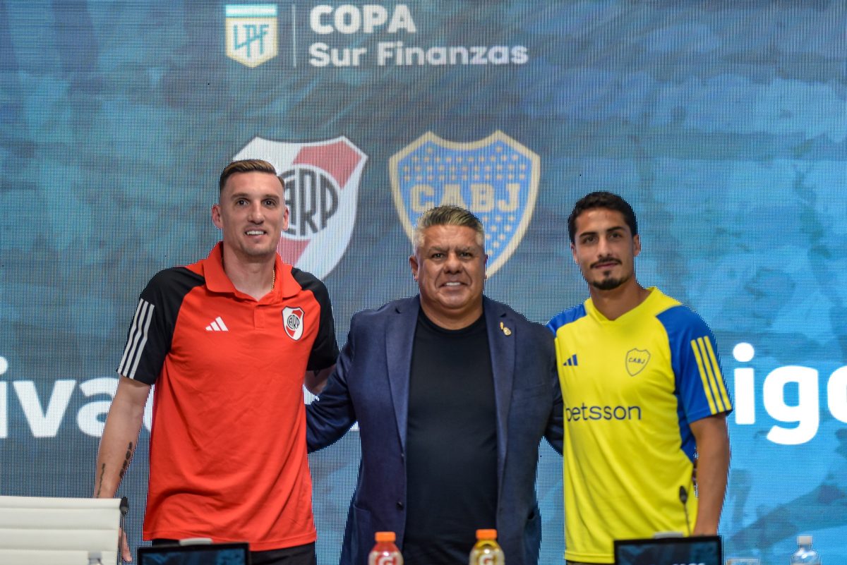 Franco Armani y Nicolás Figal brindaron una conferencia de prensa en conjunto en la previa al Superclásico.