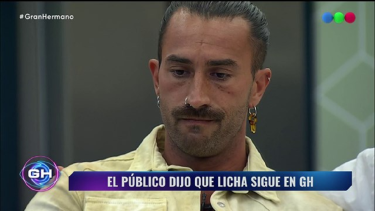 Lisandro cruzó a Santiago del Moro en Gran Hermano. 